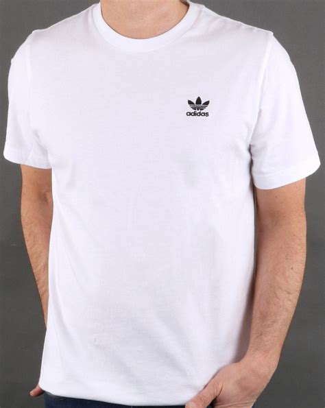 adidas t shirt weiss herren|weiße T.